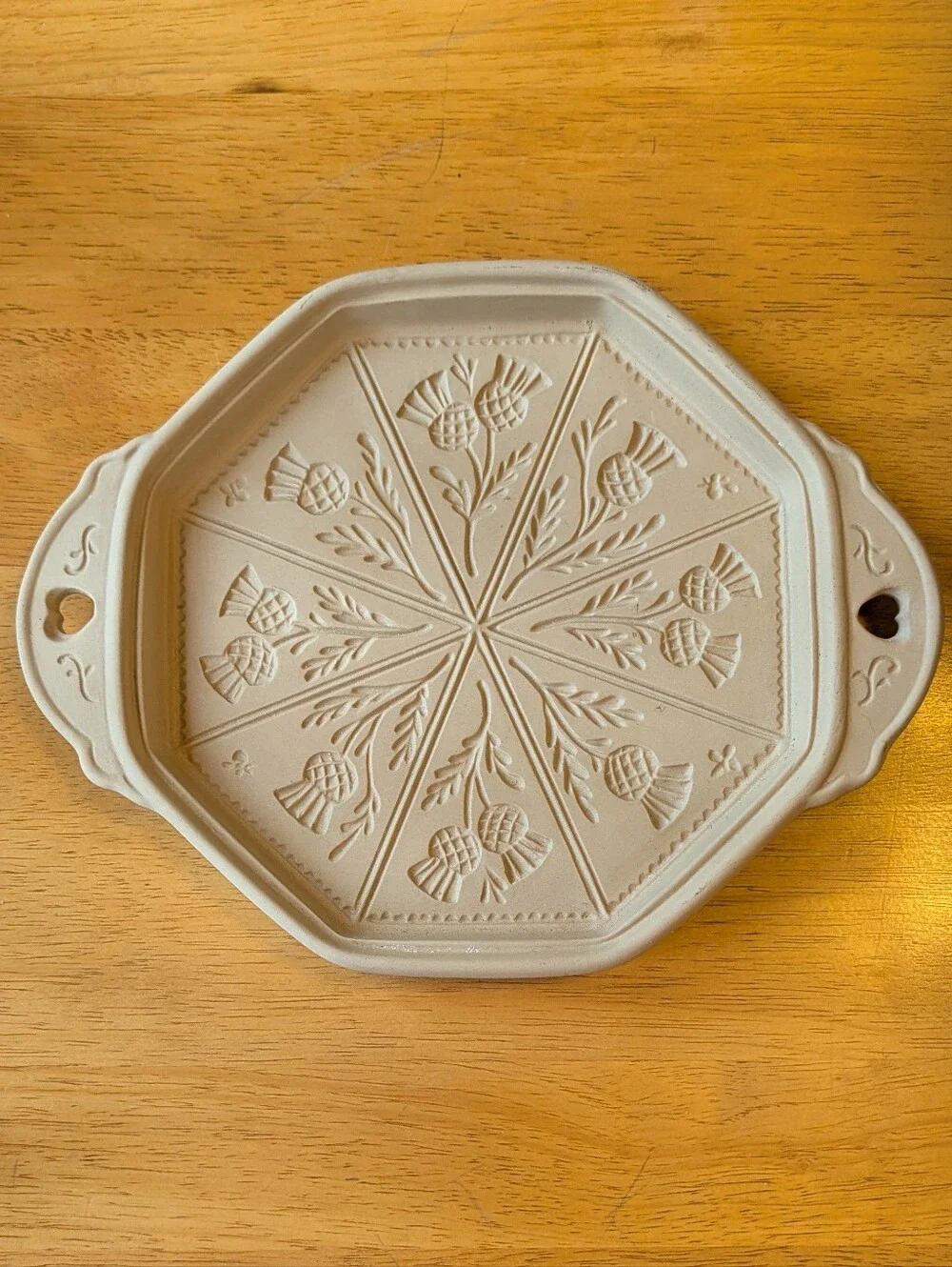 Brown Bag Cookie Art, Shortbread Stoneware Pan